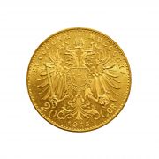 Goldmünze Franz Joseph, 20 Kronen 6,08 Gramm