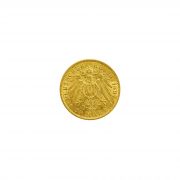 Goldmünze Hansestadt Hamburg, 20 Goldmark 7,16 Gramm