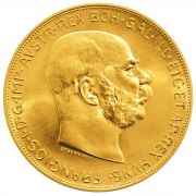 Goldmünze Franz Joseph, 100 Kronen 30,48 Gramm