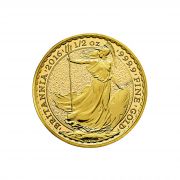 Goldmünze Britannia, 50 £ 1/2 Unze