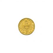 Goldmünze Wilhelm II., 20 Goldmark 7,16 Gramm