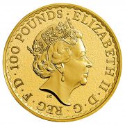 Goldmünze Britannia, 100 £ 1 Unze