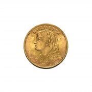 Goldmünze Vreneli, 20 Franken 5,8 Gramm