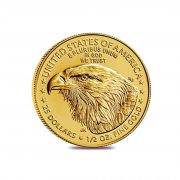 Goldmünze Gold American Eagle, 25 $ 1/2 Unze
